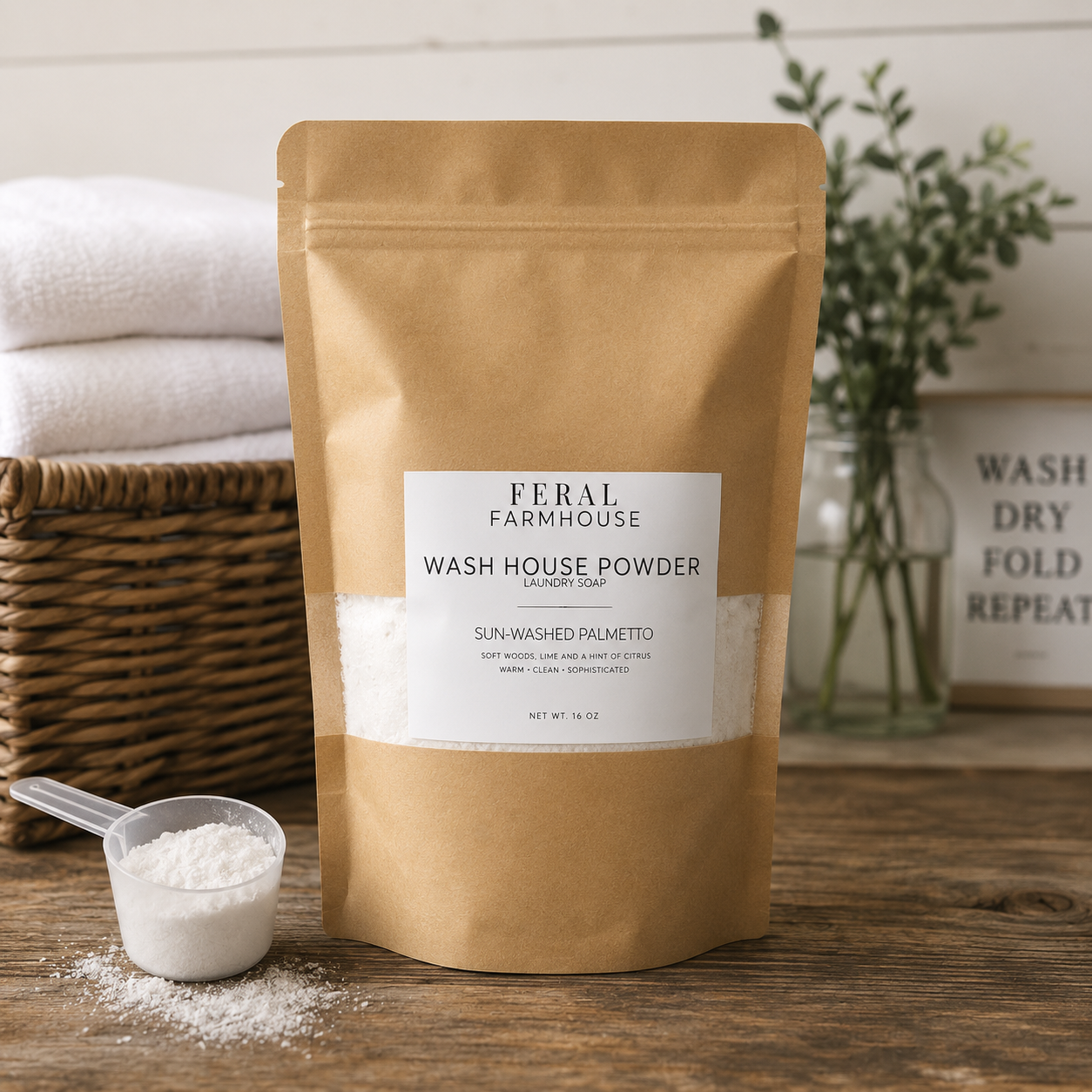 Washhouse Powder | Powder Laundry Detergent Refill