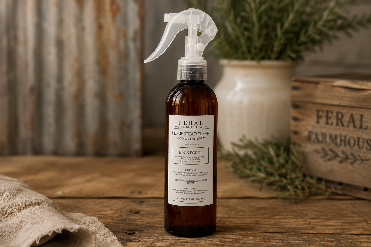 Homestead Clean | Room & Linen Spray